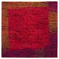 Red Square by Tim Harding (Fiber Wall Hanging)