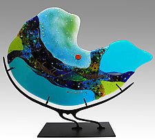 Nautilus by Karen Ehart (Art Glass Sculpture)