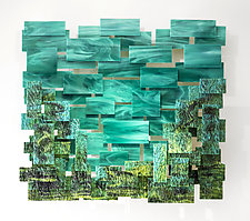 Coral by Karo Martirosyan (Art Glass Wall Sculpture)