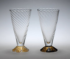 Apertif Glasses by Tom Stoenner (Art Glass Drinkware)