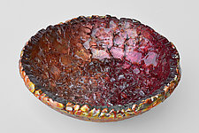 Fire Bowl by Mira Woodworth (Art Glass Bowl)