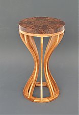 Vane by Tracy Fiegl (Wood Side Table)