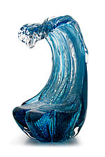 Breaker by Anchor Bend Glassworks (Art Glass Sculpture)