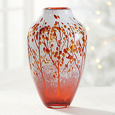 Afton Mountain by Daniel Scogna (Art Glass Vase)
