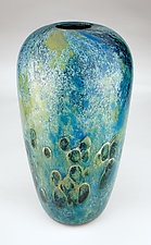 Mechum River by Daniel Scogna (Art Glass Vase)