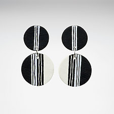 Vanessa Earrings by Klara Borbas (Polymer Clay Earrings)