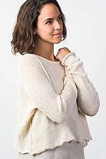 Cropped Boxy Pull by Cara May (Knit Sweater)