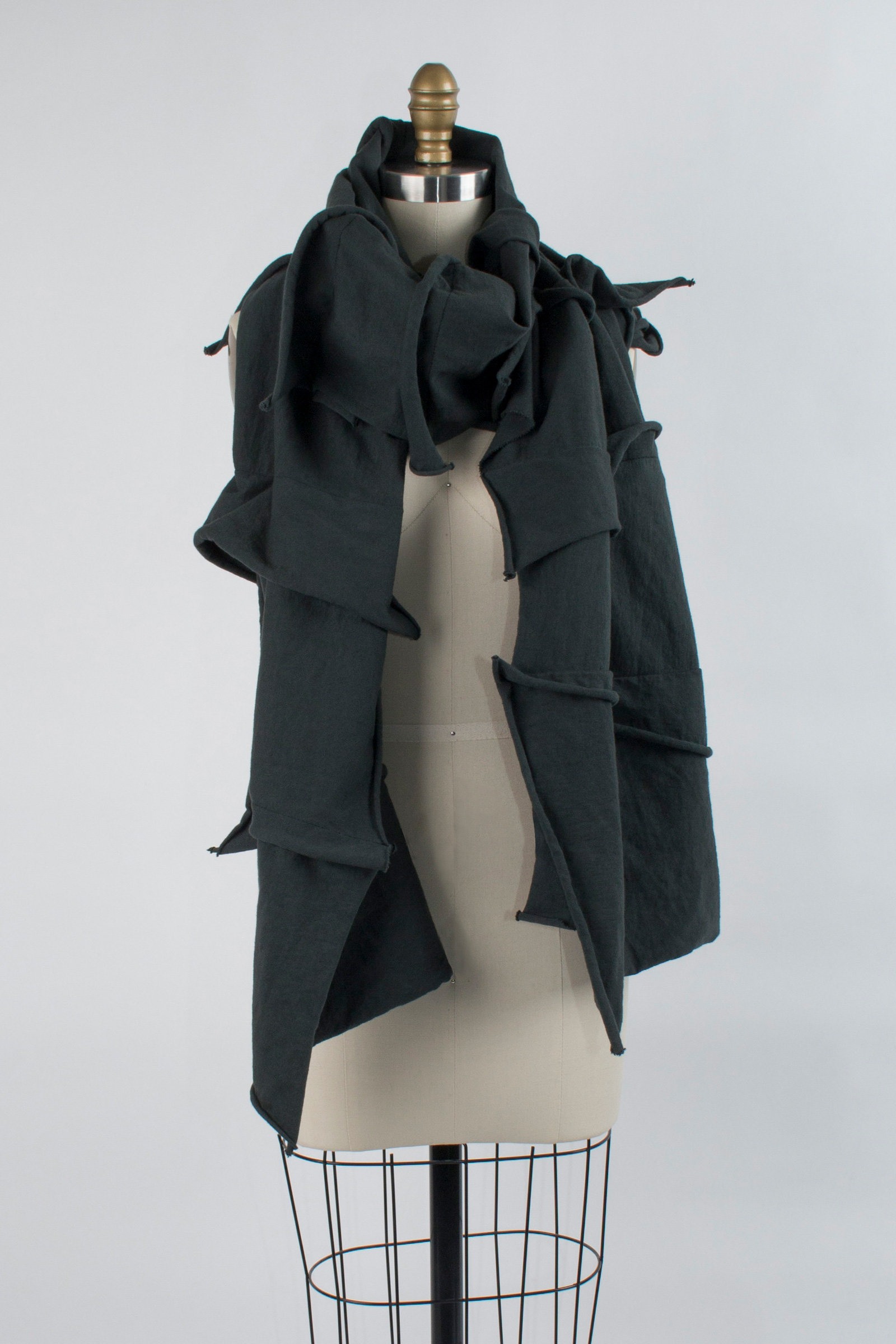 Tempest Scarf by Cynthia Ashby (Cotton Scarf) | Artful Home