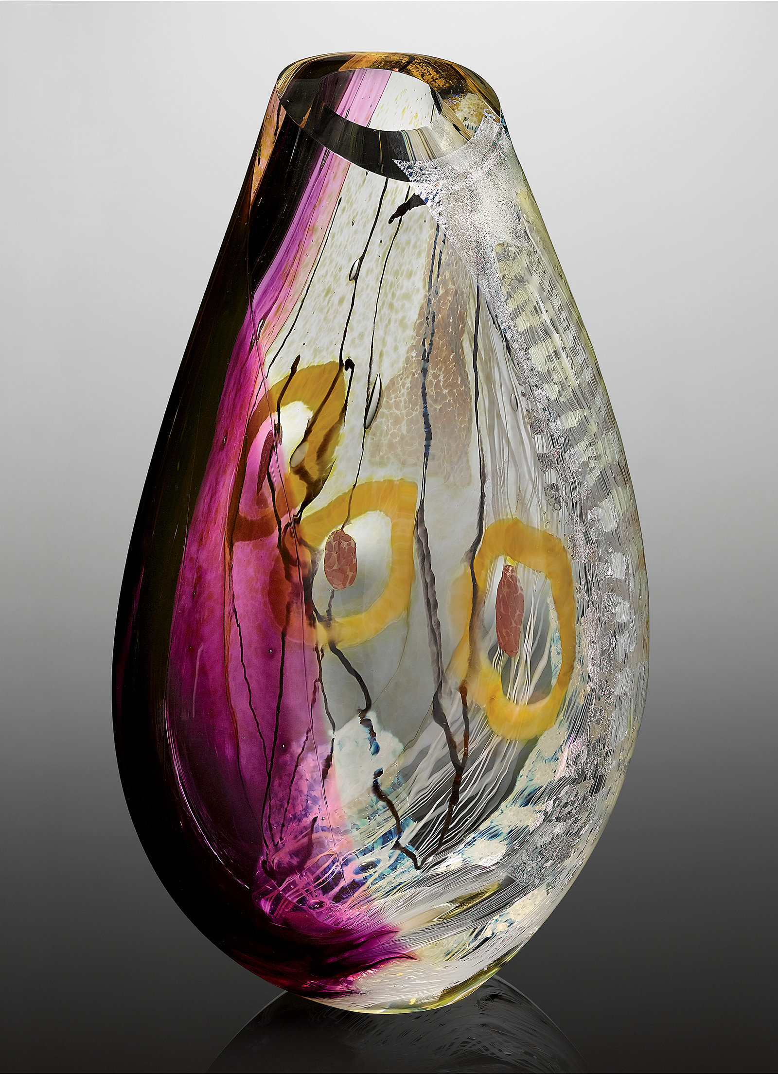 Miro by Randi Solin (Art Glass Vessel) Artful Home