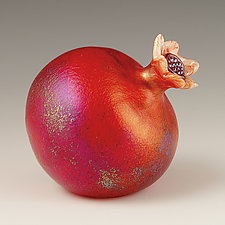 Pomegranate by Orient & Flume Art Glass (Art Glass Sculpture)
