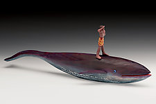 Whale: Hope by Dona Dalton (Wood Sculpture)