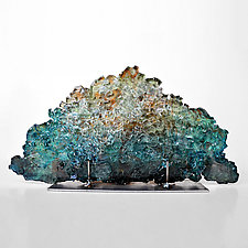 Dreamscape 80 by Mira Woodworth (Art Glass Sculpture)