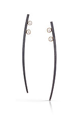Sword Earrings by Tammy B (Silver & Stone Earrings)