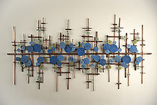Reflections by Hannie Goldgewicht (Mixed-Media Wall Sculpture)