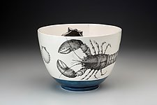 Lobster Bowl by Laura Zindel (Ceramic Bowl)