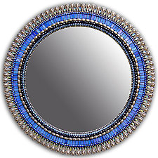 Iris Drop by Angie Heinrich (Mosaic Mirror)