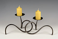 Candleholder Pair by Rob Caperell (Metal Candleholder)