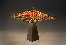 Thread Lamp by Ernest Porcelli (Art Glass Table Lamp`)
