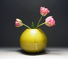 Gold Vase by Scott Summerfield (Art Glass Vase)
