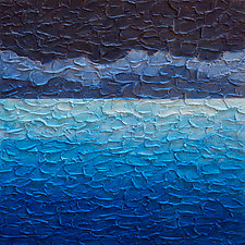 Sea and Sky No. 2 by Steve Bogdanoff (Acrylic Painting)