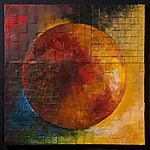 Solar Triptych by David Paul Bacharach (Metal Wall Art)