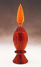 Cocobolo & Olivewood Perfume Bottle by John M. Russell (Wood Perfume Bottle)