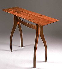 Crisfield Hall Table by Richard Laufer (Wood Hall Table)