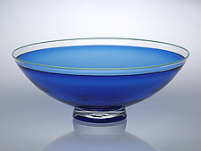 Half Round Bowl by Nicholas Kekic (Art Glass Bowl)