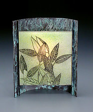 Eucalyptus by Joan Bazaz (Art Glass Table Lamp)