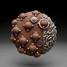 Sand Stone Blooms by Christopher Gryder (Ceramic Wall Sculpture)
