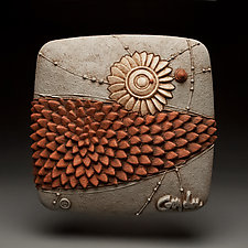 Fresh Move by Christopher Gryder (Ceramic Wall Sculpture)