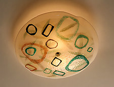 Fifties Frit: Ceiling by Joan Bazaz (Glass Ceiling Light)