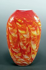 Optic Vase by Mark Rosenbaum (Art Glass Vase)