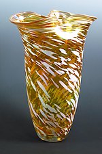 Rowena Vase by Mark Rosenbaum (Art Glass Vase)