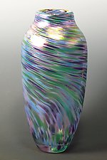 Spun Vase by Mark Rosenbaum (Art Glass Vase)