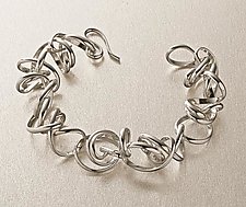 Twist Bracelet by Rina S. Young (Silver bracelet)