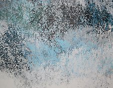 Winter Solitude by Jan Jahnke (Mixed-Media Painting)