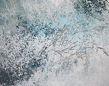 The Sound of Snow by Jan Jahnke (Mixed-Media Painting)
