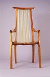Blackwater Library Chair by Richard Laufer (Wood Chair)