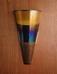Band Sconce by Kathleen Ash (Art Glass Sconce)