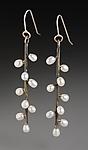 Daphne Earrings by Randi Chervitz (Silver & Pearl Earrings)