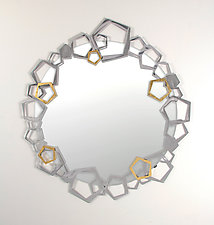 Penta Mirror by Ken Girardini and Julie Girardini (Metal Mirror)