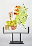 Collage 1 by Richard Altman (Art Glass Sculpture)