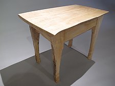 Small Faun Table by Peter F. Dellert (Wood Side Table)