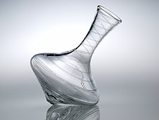Rolling Red Wine Decanter by Nicholas Kekic (Art Glass Decanter)