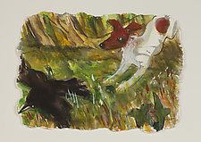 Bird Flush by Shannon Bueker (Watercolor Painting)
