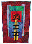 Ladders No.8 by Michele Hardy (Fiber Wall Hanging)