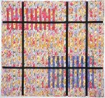 Earth Quilt 88: Fields Of Color XVI by Meiny Vermaas-van der Heide (Fiber Wall Hanging)