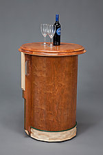 Portable Bar by William Robbins (Wood Bar)