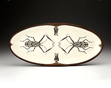 Platter: Harlequin Beetle by Laura Zindel (Ceramic Platter)
